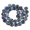 Handmade Millefiori Lampwork Beads Strands X-LAMP-N023-001G-2