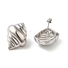 Rack Plating Brass Stud Earrings EJEW-Q786-01P-2