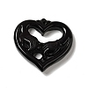 Natural Rainbow Obsidian Pendants G-D471-07-1
