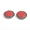 Pearl Fishskin Leather Beads RB-I079-04A-3