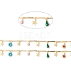Handmade Eco-friendly Brass Bar Link Chain CHC-E025-18G-2