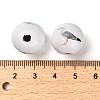 Natural Wood European Beads WOOD-S059-01A-3