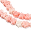 Synthetic Coral Dyed Carved Beads BSHE-H114-02D-2