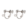 Brass Screw Clip Earring Converter EC143-NF-1