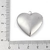 304 Stainless Steel Locket Pendants STAS-M090-03P-3