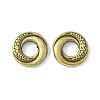 Tibetan Style Alloy Donut Bead Frames TIBEB-5723-AB-NR-1