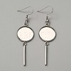 314 Stainless Steel Earring Hooks STAS-WH0046-01A-1
