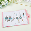 Portable PU Leather Earring Display Book EDIS-CL0001-02C-3