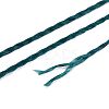 2-Ply Round Waxed Cotton Thread Cords YC-T004-01A-12-4