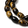 Natural Tiger Eye Beads Strands X-G-A275-A01-8x12mm-4
