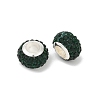 Alloy Rhinestone Clay Pave Beads ALRI-D300-03S-06-2
