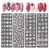 Stainless Steel Nail Art Stamping Plates MRMJ-R082-068-2