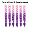 Synthetic Jumbo Ombre Braids Hair Extensions OHAR-G005-22B-3