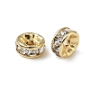316 Surgical Stainless Steel Rhinestone Spacer Beads STAS-L285-001G-03-1
