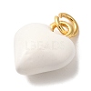 Brass Enamel Charms KK-U027-13-01G-2