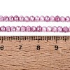 Anti-Tarnish Electroplate Rondelle Glass Beads Strands EGLA-T021-3mm-17-12-4