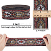 Ethnic Style Polyester Embroidery Ribbons OCOR-WH0078-103-2