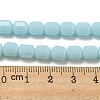 Opaque Glass Beads Strands GLAA-G112-03Q-4