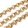 304 Stainless Steel Ring Link Chains CHS-K024-10G-1