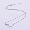 Alloy Rhinestone Pendants Necklaces NJEW-WH0007-02K-1