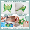 7Pcs 4 Style Embroidered Cloth Patch DIY-NB0008-33-4