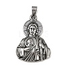 304 Stainless Steel Pendants STAS-C131-02C-AS-1