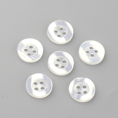 4-Hole Plastic Buttons BUTT-S020-11-18mm-1