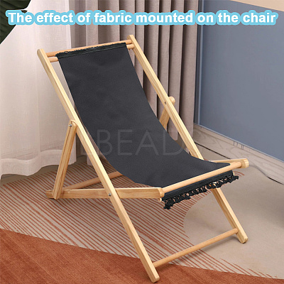 Beach Patio Canvas Cloth Chair Replacement Fabric AJEW-WH20004-31C-02-1-1