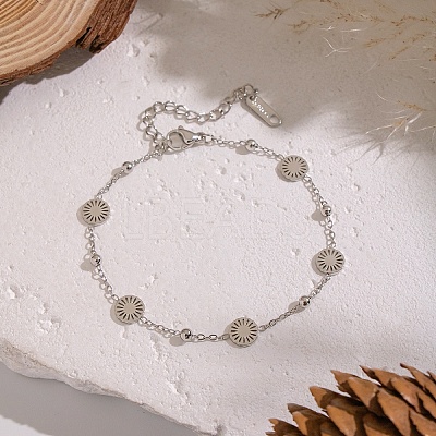 304 Stainless Steel Link Bracelets DO8683-2-1
