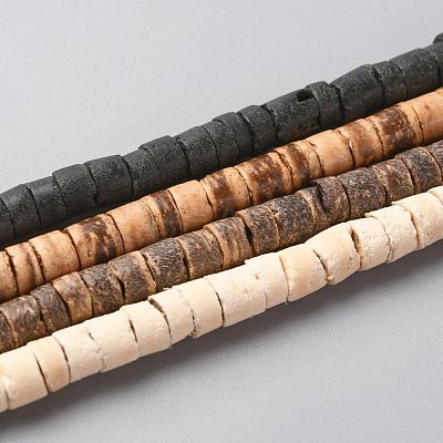 Coconut Beads Strands COCB-C001-01-1