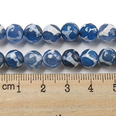 Tibetan Style dZi Beads Strands G-P526-D01-01-1