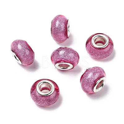 Large Hole Resin European Beads X-OPDL-R118-10B-1