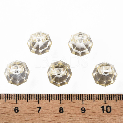 Transparent Acrylic Pendants MACR-S373-125-B09-1