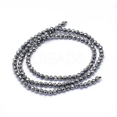 Terahertz Stone Beads Strands G-E411-15-3mm-1