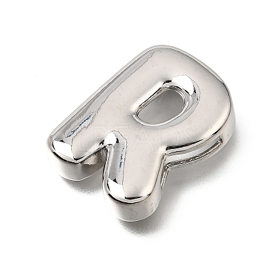 Brass Slide Charms KK-Z163-01P-R-1