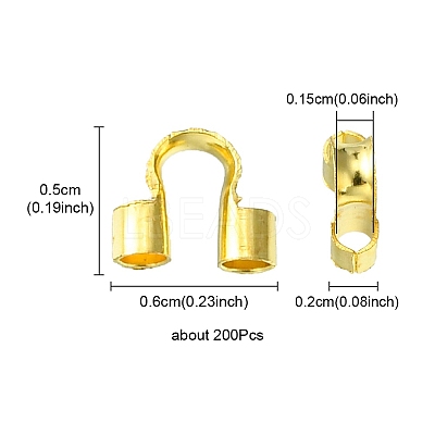 Brass Wire Guardians KK-YW0001-96G-1