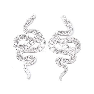Non-Tarnish 201 Stainless Steel Pendants STAS-B038-11P-1