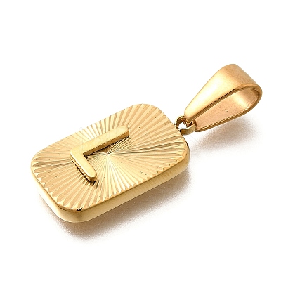 304 Stainless Steel Pendants STAS-S161-01L-G-1