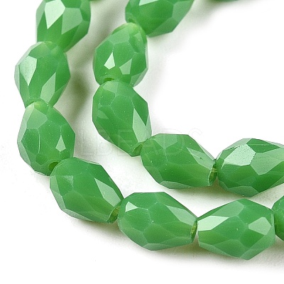 Opaque Solid Color Beads Strands EGLA-N013-P4mm-D04-1
