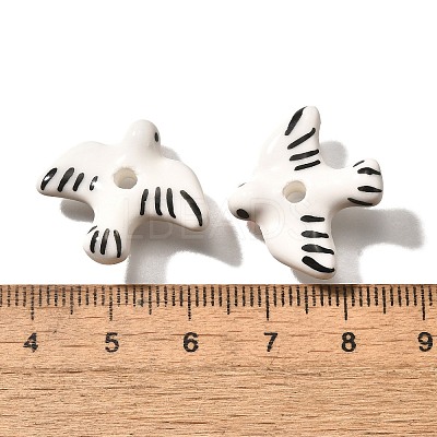 Handmade Porcelain Beads PORC-S002-14A-1
