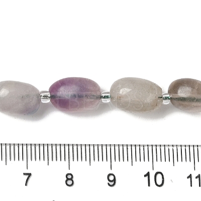 Natural Fluorite Beads Strands G-Q169-E07-01-1