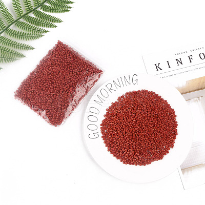 (Repacking Service Available) Glass Seed Beads SEED-C019-4mm-45-1