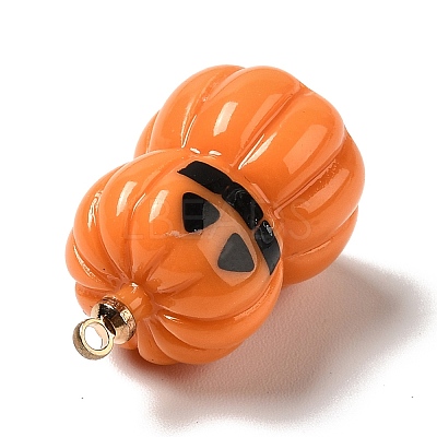 Halloween Theme Opaque Resin Pendants CRES-B005-01-1