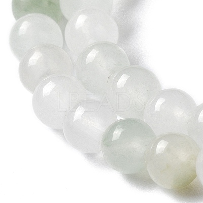Natural Tianshan Cui Quartzite Beads Strands G-B046-01D-1