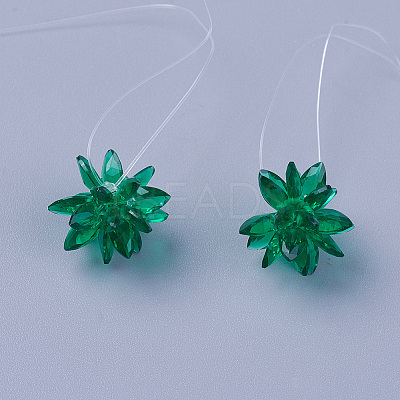 Glass Woven Beads EGLA-L014-21O-1