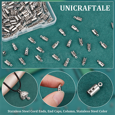 304 Stainless Steel Cord Ends STAS-UN0009-36P-1