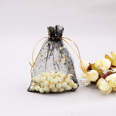 Rectangle Organza Drawstring Bags LS-CON-PW0001-056A-08-1