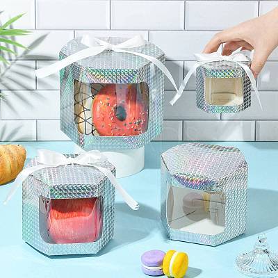 Hexagon Laser Window Paper Gift Boxes CON-FZC0002-001A-02-1
