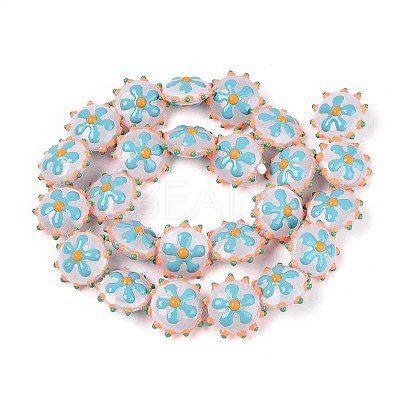 Handmade Lampwork Beads LAMP-T023-25H-1