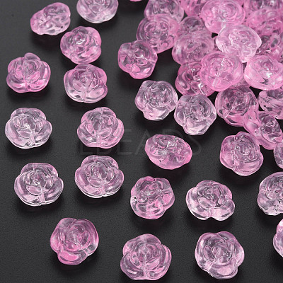 Transparent Baking Paint Glass Beads X-GLAA-S190-022-A05-1